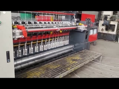 Mesh Width 2440mm Vaste Ruimte 75mm 220v van Machine Line Wire van de Knoopomheining