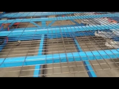 Rollenhoogte 2,4 m Lasdraadmasjien Capaciteit 300 rollen per dag