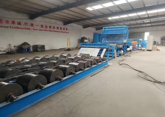Diameter 3-6mm Width 2000mm Wire Mesh Manufacturing Machine 200KVA