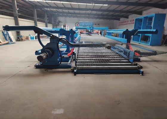 Diameter 3-6mm Width 2000mm Wire Mesh Manufacturing Machine 200KVA