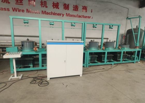 Motor 15kw Steel Wire Drawing Machine Variable Frequency Pulley Type